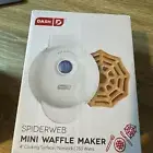 Dash Spider Web Mini Waffle Maker Halloween Non-stick