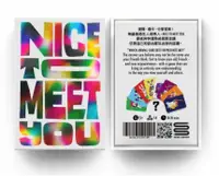 在飛比找樂天市場購物網優惠-NICE TO MEET YOU 卡牌 破冰遊戲 繁體中文版