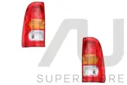 Set / Pair of LH+RH Tail Light Lamp For Toyota Hilux 2005~2012 2WD 4WD Ute Emark (for: Toyota)