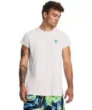Under Armour Men's Project Rock Cap Sleeve T-Shirt - Size Medium NWT