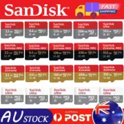 Micro SD Card SanDisk 32GB 64GB 128GB 256GB 512GB 1TB Ultra A1 A2 Class10 Memory