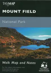 Mount Field National Park Tasmania - Map and Notes - Tasmap