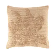 Maine & Crawford Lathan 42x42cm Palm Cushion Sofa/Bed Pillow Home Decor Beige