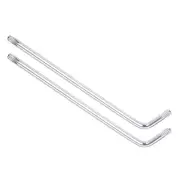 2pcs Tamper Proof Torx Key T25 L-Shape Star Wrench CR-V Hand Tool for Car