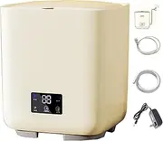 Underwear Washing Machine,2 in 1 Automatic Washing Machine & Spin Dehydrator,7L High Capacity Small Washer,Deep Cleaning,for Apartment,Dormitory and RVs