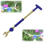 Garden Manual Sprayer,Handheld Push Pull Pump Sprayers with Adjustable Nozzle,Household Portable Beverage Bottles Pump Sprayer for Garden Watering,Home Cleaning,Spraying Plants (A)