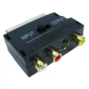 RGB-SCART-ADAPTER-TO-RCA-DM500-A-V-DREAMBOX-DM100-DM-500-100 RGB-SCART S-VIDEO