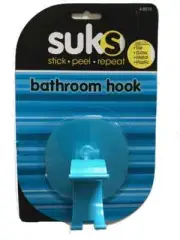 SUKS Reusable Bathroom Hook College Dorm Removable Safe Shower Bathtub