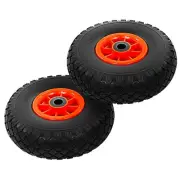 Solid PU Sack Truck Wheels 2 3 Inch Replacement Trolley Tires Heavy Duty