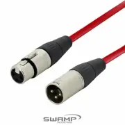 Stage Series Balanced XLR Microphone Cable - RED Cable - Wide Range of Lengths