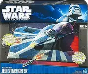 Hasbro Star Wars Clone Wars Star Fighter Vehicle Plo Koon's Jedi Star Fighter