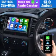 Android 13 For 2016-2020 Ford Ranger Carplay Car GPS Stereo Radio Head Unit DSP
