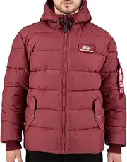 [ALPHA INDUSTRIES] Men's Hooded Puffer Alpha Fd Jacket