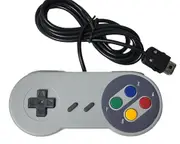2 X Aftermarket Classic Mini Super Nintendo SNES Controller