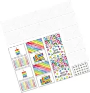 DIYEAH Birthday Party Cards Assortment 1 Set of Resilient Paper Cards for Kids Bulk Supplies