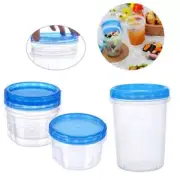 Round Food Storage Box Keep Fresh Fresh-keeping Box Portable lunch box Fruit