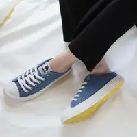 在飛比找momo購物網優惠-【moz】瑞典 穆勒拖鞋式餅乾鞋(牛仔藍)