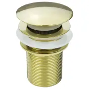 Click Clack Bath Waste, PVD Gold