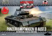 1/72 WWII PzKpfw III Ausf D German Light Tank