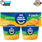 Kraft Gluten Free Original Mac & Cheese Macaroni and Cheese Dinner 1.9 oz Cup 4