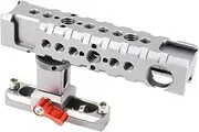 Generic Camera Handle Grip Lifting Handle Aluminum Alloy Quick Installation Carrying Handle, Silver