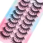 Natural Looking Janpanese Eye Lashes Manga Lashes Asian Lashes 3D Faux Mink