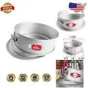 Durable 11-inch Springform Pan with Removable Base - Ideal for Flawless Baking