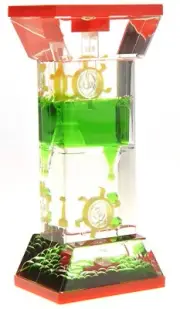 Liquid Motion Bubbler With Two Wheels (Green) TG02 Green