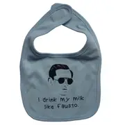 Thevandal Drink Like Coppi Baby Bib - Light Blue Size One Size Fits All