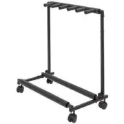 Xtreme GS805W 5 Guitar Multi Stand w/ Wheels