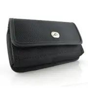 Black Horizontal Heavy Duty Belt Clip Case Holster Pouch For Xiaomi Redmi 2 Pro