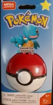 Mega Construx Pokemon Pokeball Star Series Squirtle