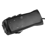 7-Key Universal Car Steering Wheel Buttons Multi-Functional Car Audio GPS Navigation DVD Android Wi Black