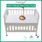 Baby Waterproof Mattress Protector Fitted Sheet Breathable & Noiseless Crib Todd