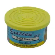 Exotica Cool Breeze Scent Organic Air Freshener Can
