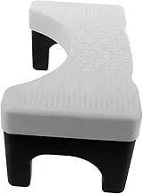 WOFASHPURET Bathroom Squatting Stool Lightweight Poop Stool for Home Toilet Use Compact Design for Non Slip for Improved Posture for Bathroom Comfort