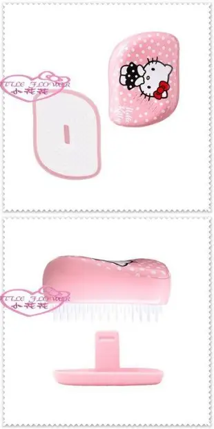 小花花日本精品♥ Hello Kitty 英國TANGLE TEEZER 髮梳/魔髮梳/護髮梳 粉色 56866506