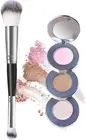 Blush Contour and Highlighter Palette, 3 in 1 Face Contouring, Pink Blusher for