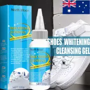 Shoes Whitening Cleansing Gel Shoe Stain Remover Cleaner Whitener for Sneaker LQ