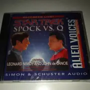 Star Trek: Spock vs. Q by Leonard Nimoy and John De Lancie Brand New Sealed CD