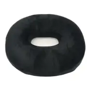 Homca Pressure Relief Orthopedic Memory Foam Donut Seat Pillow Cushion Black NEW