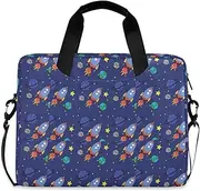 [GAIREG] Cute Doodle Summer Pattern Computer Messenger Bag 15.6 Inch Laptop Shoulder Bag for Work Travel College