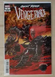 GHOST RIDER RETURN OF VENGEANCE #1 KYLE HOTZ KNULLIFIED VARIANT Marvel 2020 NM