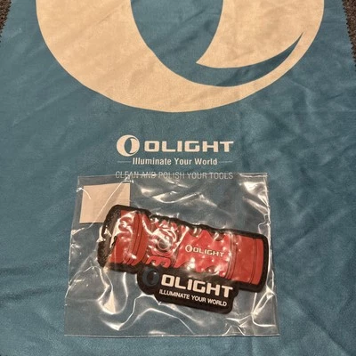 Olight Seeker 4 Mini Red Patch Swag