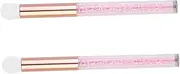 MERRYHAPY Professional Makeup Brush Set Women's Double-sided Eyeshadow Brush Nose Cleaner Soft Dense Bristles for Deep Cleaning