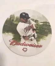 Budweiser Thirst Inning Minnesota Twins Unused Round Drink Coasters. Stack 80+
