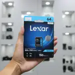 LEXAR 64GB 150MB/S 讀取 800X PRO SDXC UHS-I 藍色系列