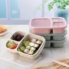 Microwave Bento Box Lunch Box Picnic Food Fruit Container For Kid Adult Reusable
