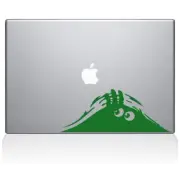 The Decal Guru Hiding Monster MacBook Decal Vinyl Sticker - 11" MacBook Air