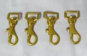 #176 Gold Heavy Duty Swivel Snap Hook for Dog Leash Keychain Belt Clasp
